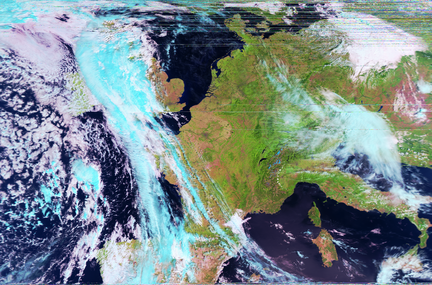 avhrr 3 rgb AVHRR 3a21 False Color corrected
