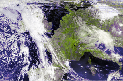 avhrr 3 rgb NOAA Natural Color corrected